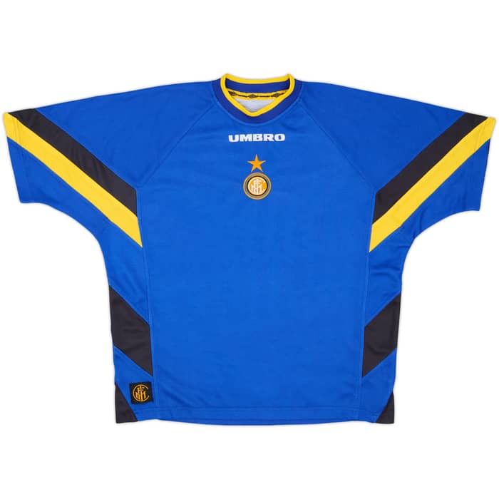 1996-97 Inter Milan Umbro Training Shirt - 8/10 - (XL)