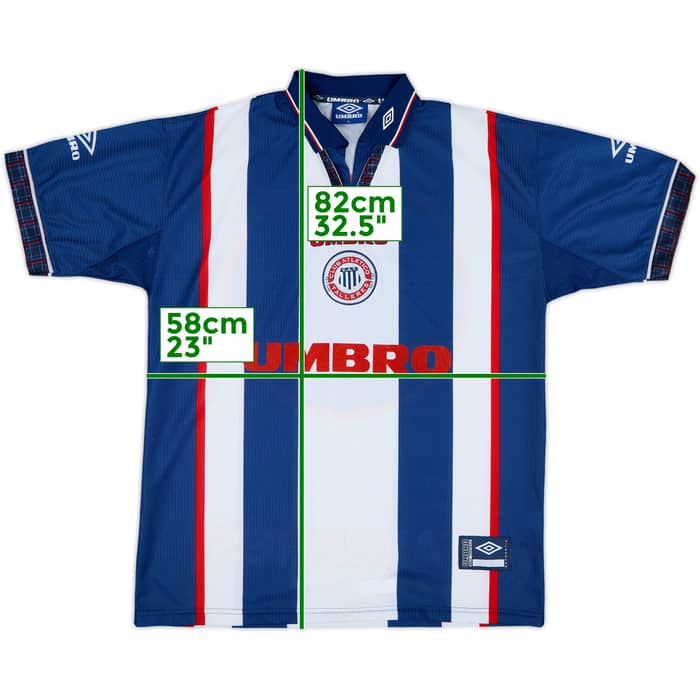 1999-00 Talleres Home Shirt - 9/10 - (L)