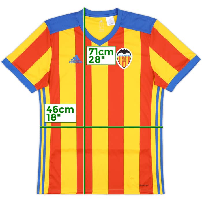 2017-18 Valencia Away Shirt - 8/10 - (M)