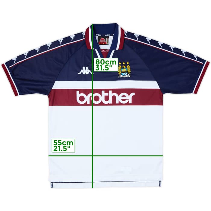 1997-98 Manchester City Away Shirt - 8/10 - (L)