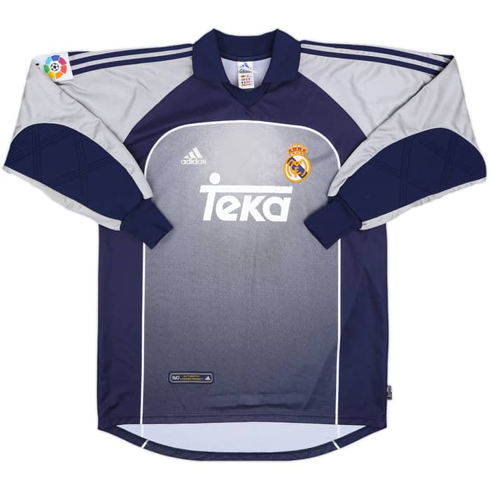 2000-01 Real Madrid GK Shirt - 6/10 - (L)