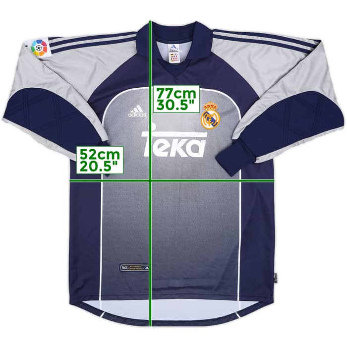 2000-01 Real Madrid GK Shirt - 6/10 - (L)