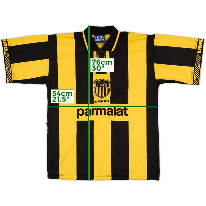 1994-96 Penarol Home Shirt - 9/10 - (L)