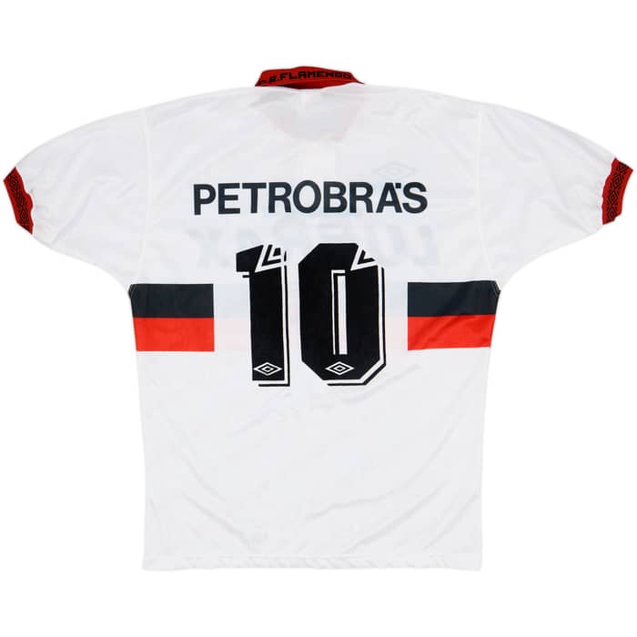 1993-94 Flamengo Away Shirt #10 - 9/10 - (L)