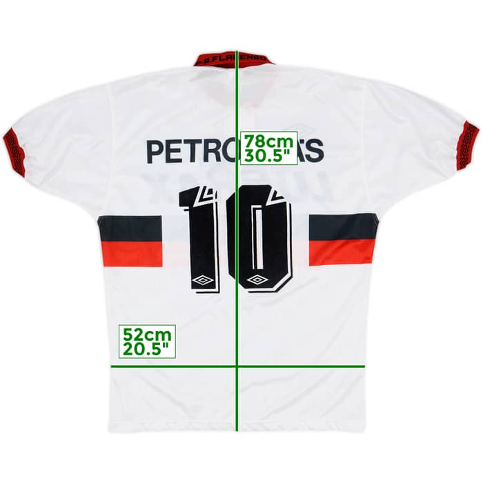 1993-94 Flamengo Away Shirt #10 - 9/10 - (L)