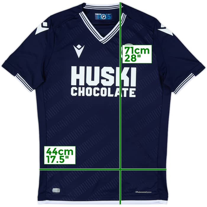 2020-21 Millwall Home Shirt - 6/10 - (S)