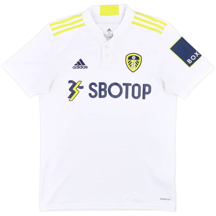 2021-22 Leeds United Home Shirt Bamford #9 - 7/10 - (M)
