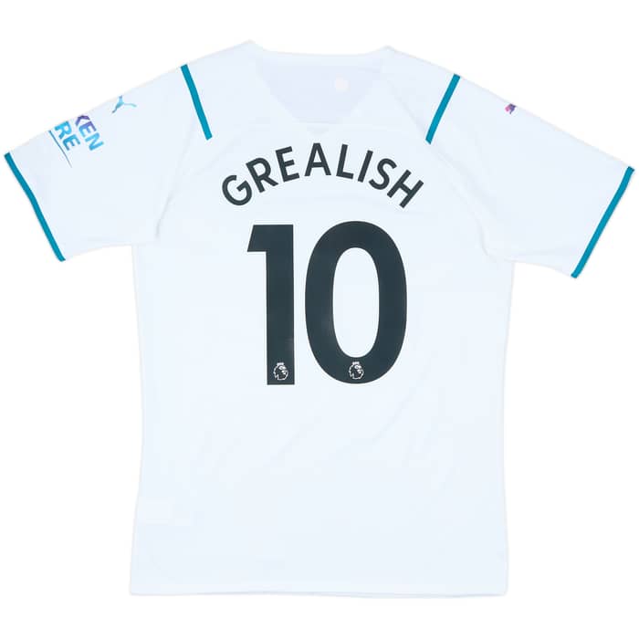 2021-22 Manchester City Away Shirt Grealish #10 - 8/10 - (XXL)