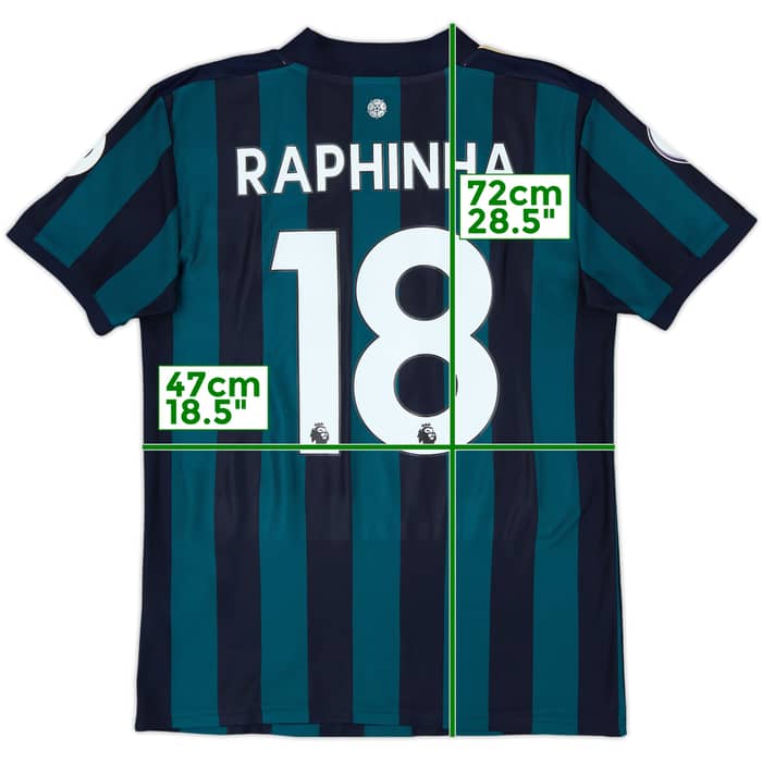 2020-21 Leeds United Away Shirt Raphinha #18 - 8/10 - (S)