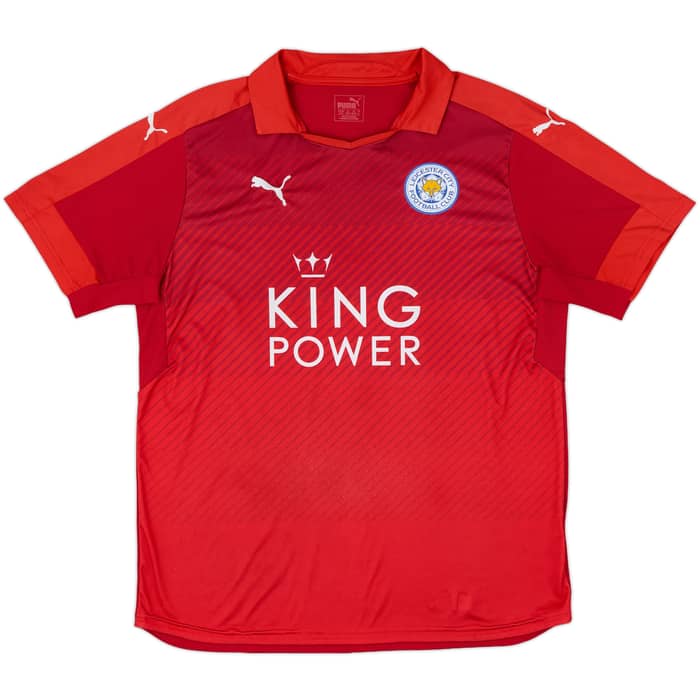 2016-17 Leicester Away Shirt Vardy #9 - 5/10 - (XL)