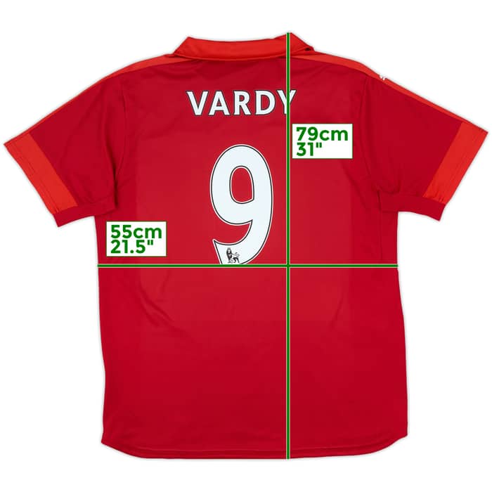 2016-17 Leicester Away Shirt Vardy #9 - 5/10 - (XL)