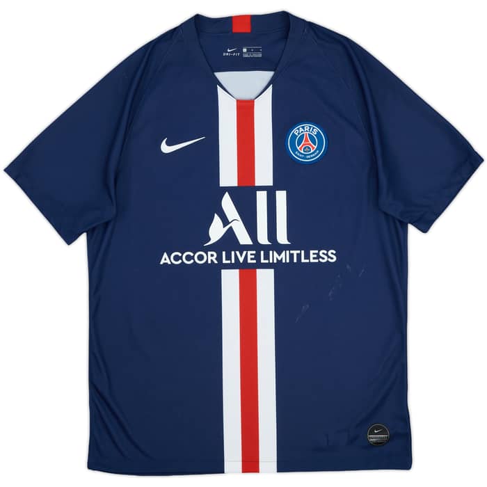2019-20 Paris Saint-Germain Home Shirt Mbappe #7 - 7/10 - (L)