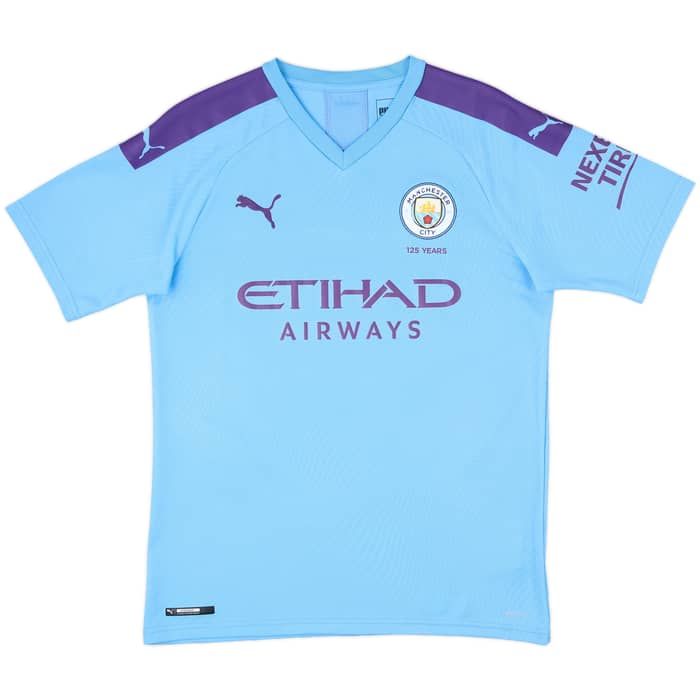 2019-20 Manchester City Home Shirt De Bruyne #17 - 7/10 - (M)