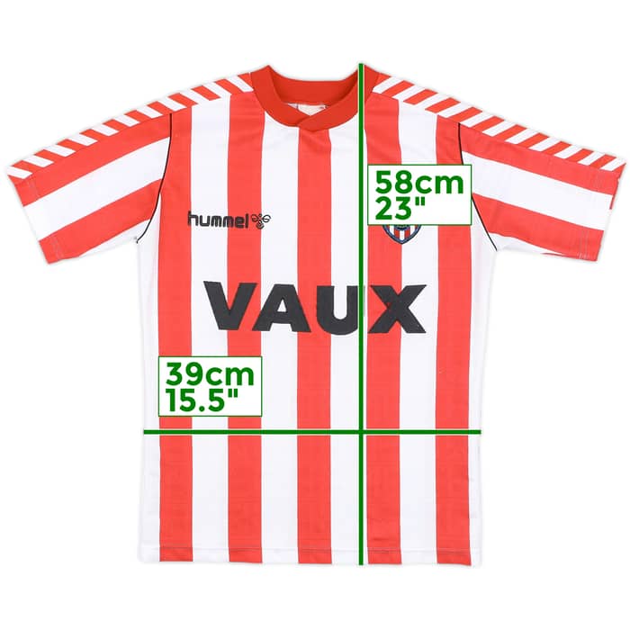 1988-91 Sunderland Home Shirt - 6/10 - (Y)