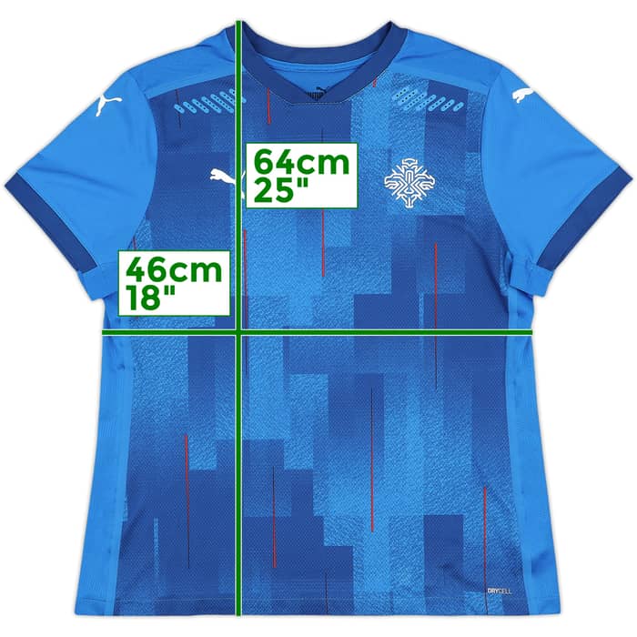 2020-22 Iceland Home Shirt - 8/10 - (Women's L)