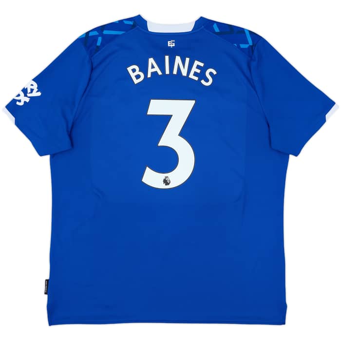 2019-20 Everton Home Shirt Baines #3 - 10/10 - (XXL)
