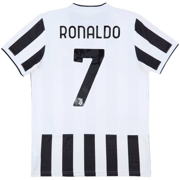 2021-22 Juventus Home Shirt Ronaldo #7 - 7/10 - (M)