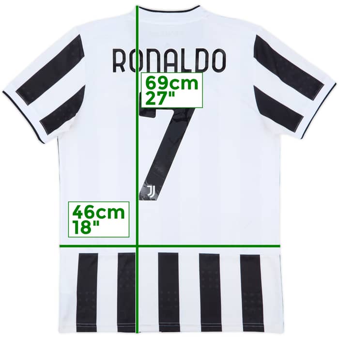 2021-22 Juventus Home Shirt Ronaldo #7 - 7/10 - (M)