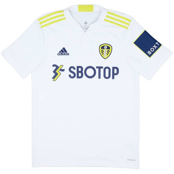2021-22 Leeds United Home Shirt Bamford #9 - 8/10 - (M)