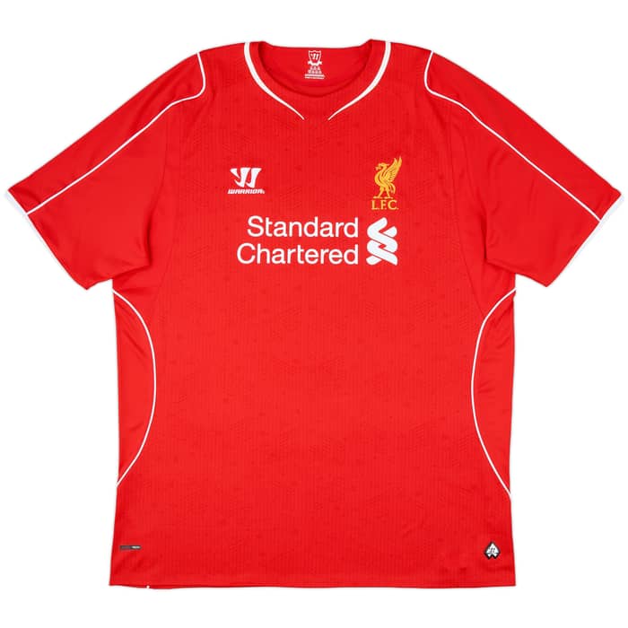 2014-15 Liverpool Home Shirt Gerrard #8 - 10/10 - (3XL)