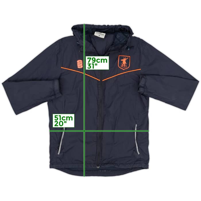2018-19 Mansfield Town Surridge Hooded Track Jacket - 5/10 - (M)