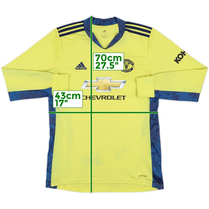 2020-21 Manchester United GK Shirt - 4/10 - (L)