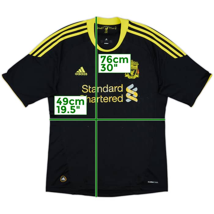 2010-11 Liverpool Third Shirt - 4/10 - (M)