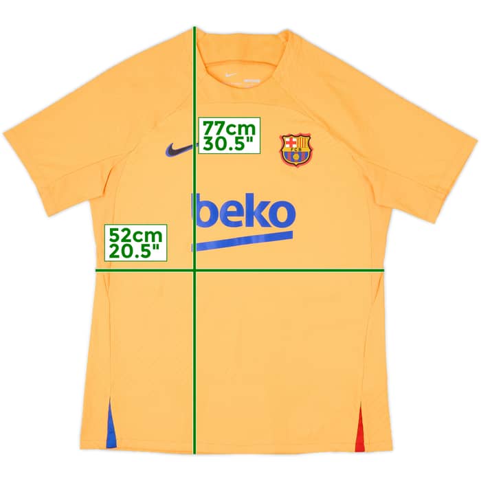 2022-23 Barcelona Authentic Nike Training Shirt - 10/10 - (L)