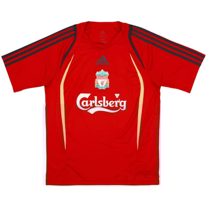 2009-10 Liverpool adidas Training Shirt - 8/10 - (M/L)