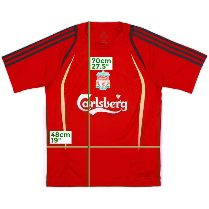 2009-10 Liverpool adidas Training Shirt - 8/10 - (M/L)