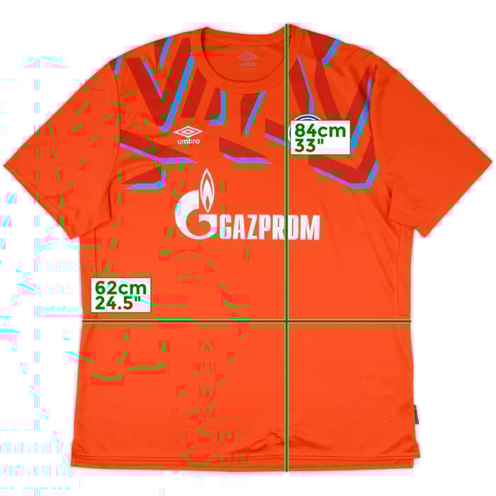 2019-20 Schalke GK S/S Shirt - 8/10 - (3XL)
