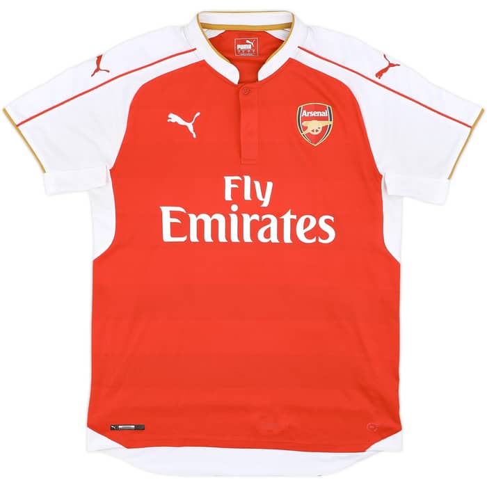 2015-16 Arsenal Home Shirt Arteta #8 - 9/10 - (L)