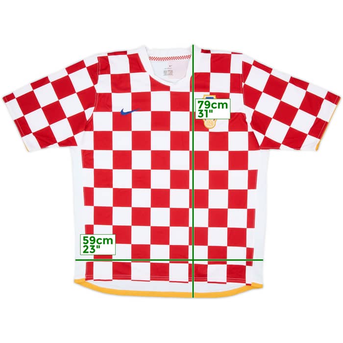 2006-08 Croatia Home Shirt - 8/10 - (XL)