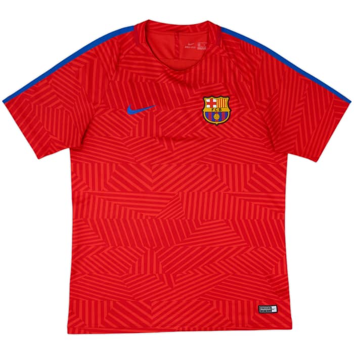 2016-17 Barcelona Nike Training Shirt - 9/10 - (L)