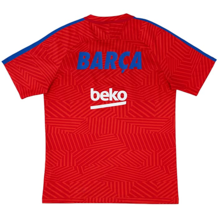 2016-17 Barcelona Nike Training Shirt - 9/10 - (L)