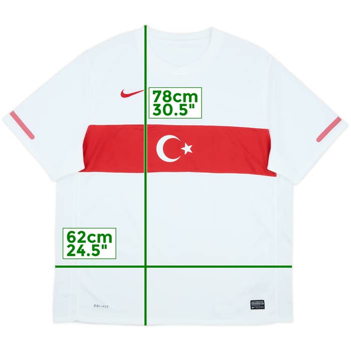 2010-11 Turkey Away Shirt - 8/10 - (XL)