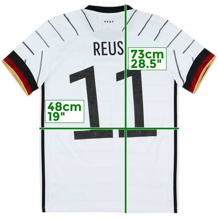 2020-21 Germany Home Shirt Reus #11 - 8/10 - (S)