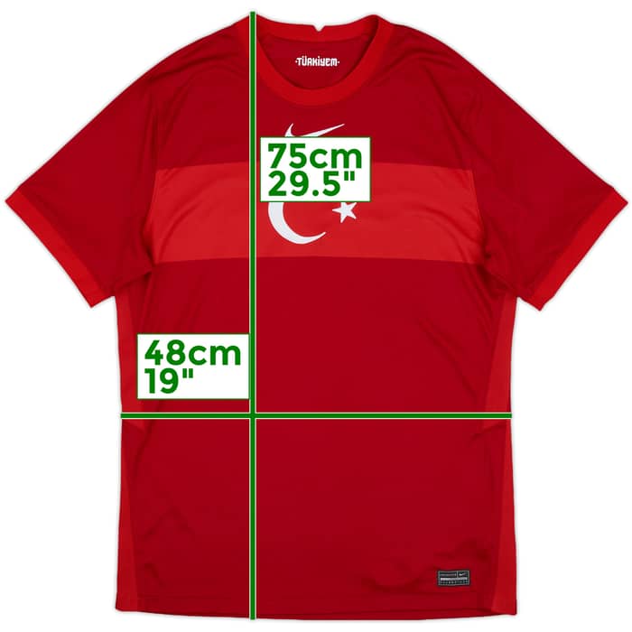 2020-21 Turkey Home Shirt - 9/10 - (M)