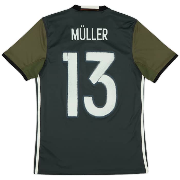 2015-17 Germany Away Shirt Muller #13 - 8/10 - (S)