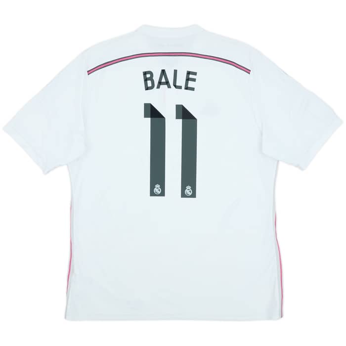 2014-15 Real Madrid Home Shirt Bale #11 - 7/10 - (XL)