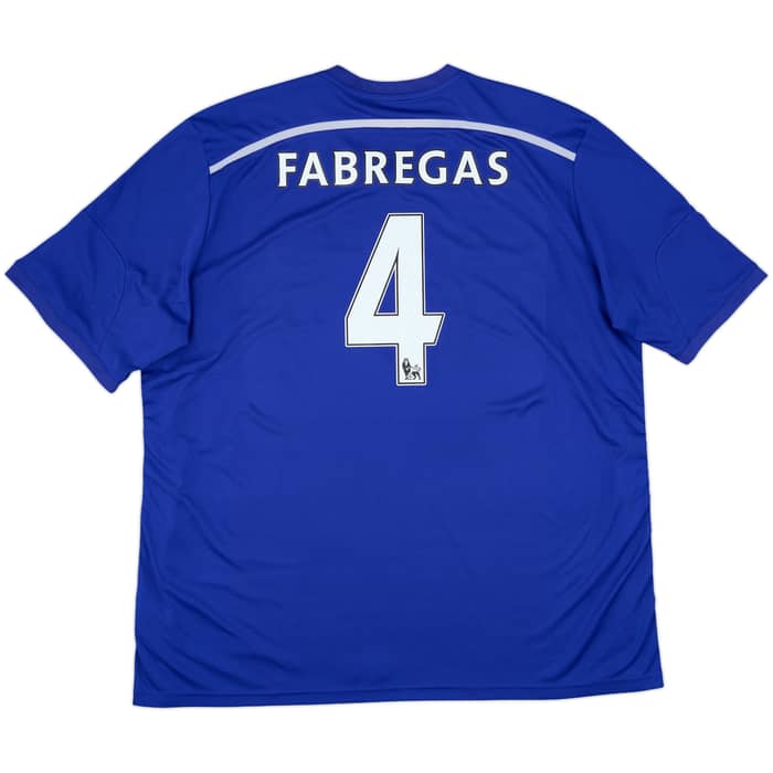 2014-15 Chelsea Home Shirt Fabregas #4 - 9/10 - (3XL)