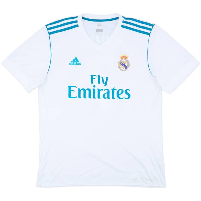 2017-18 Real Madrid Home Shirt Ronaldo #7 - 8/10 - (L)