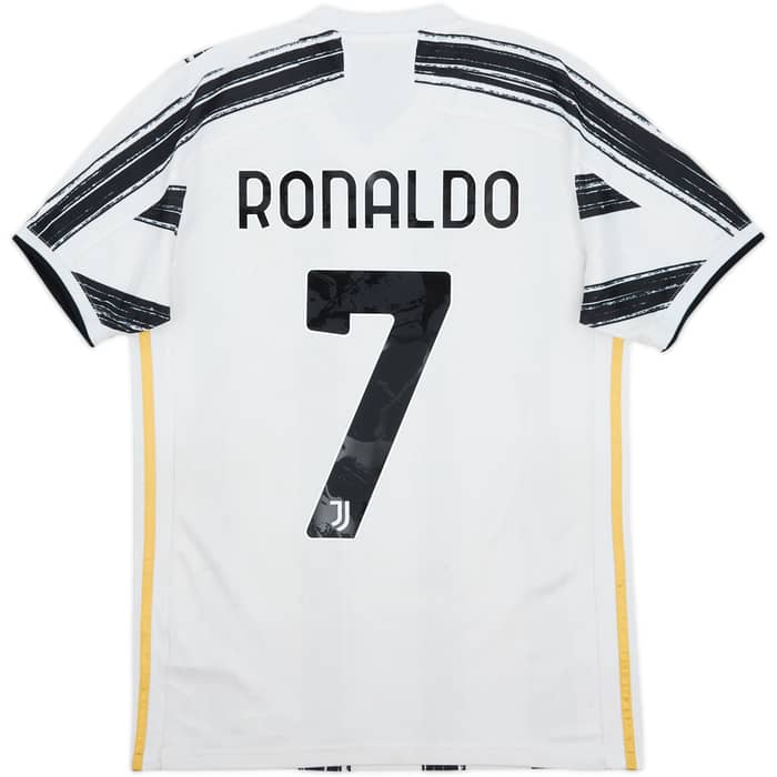 2020-21 Juventus Home Shirt Ronaldo #7 - 4/10 - (S)