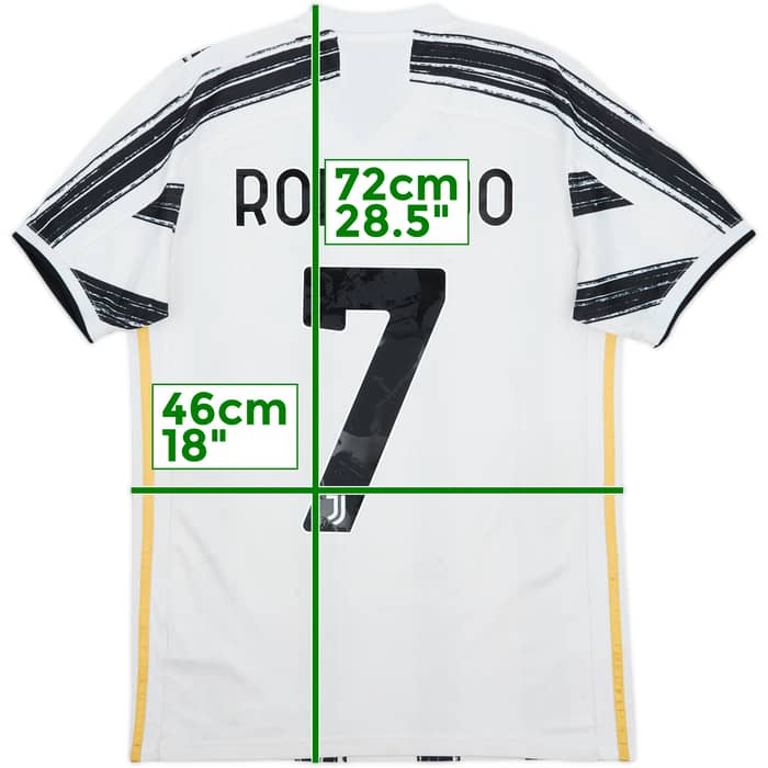 2020-21 Juventus Home Shirt Ronaldo #7 - 4/10 - (S)