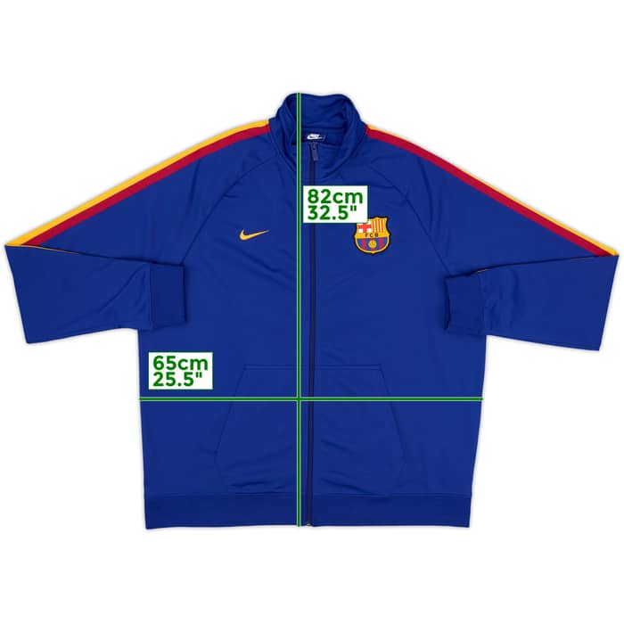 2018-19 Barcelona Nike Track Jacket - 10/10 - (XXL)