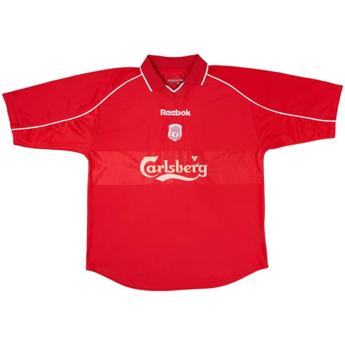 2000-02 Liverpool Home Shirt Riise #18 - 7/10 - (L)
