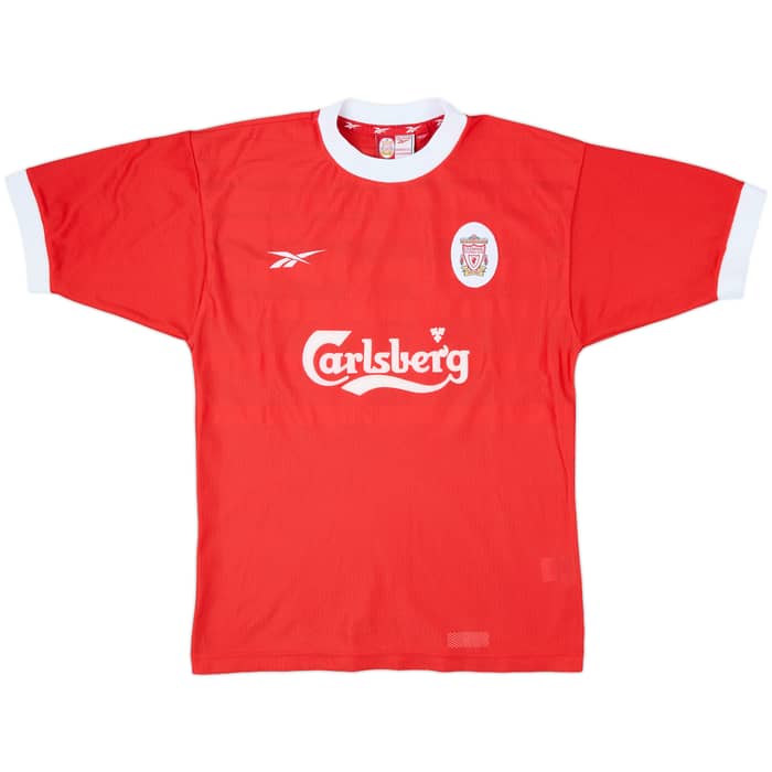 1998-00 Liverpool Home Shirt Hamann #16 - 8/10 - (M)