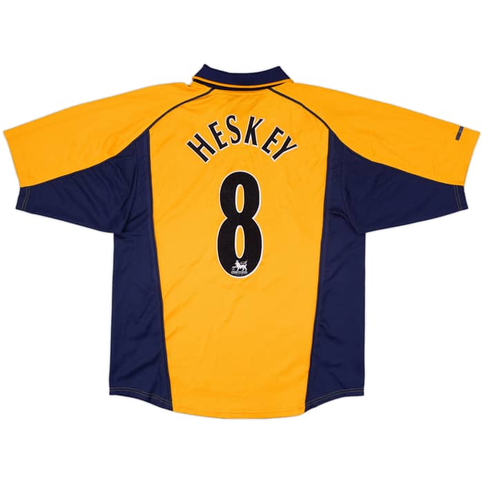 2000-02 Liverpool Away Shirt Heskey #8 - 8/10 - (M)