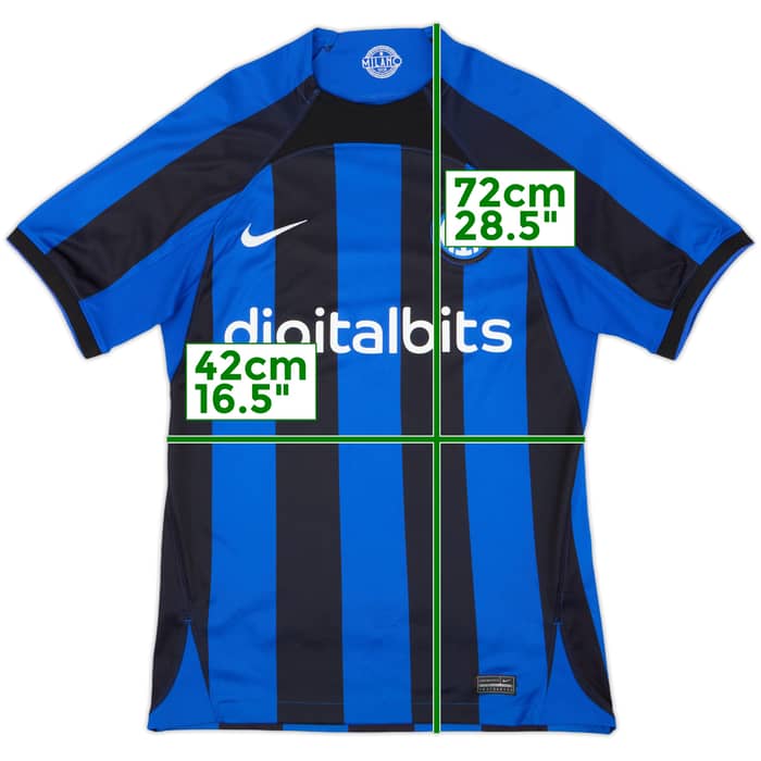 2022-23 Inter Milan Home Shirt - 9/10 - (S)