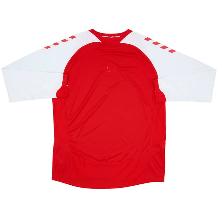 2013-14 Stade Reims Home L/S Shirt - 7/10 - (XXL)